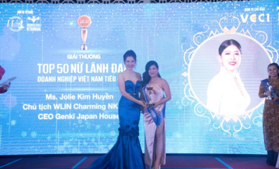 CEO Jolie Kim Huyen excellently received the double award