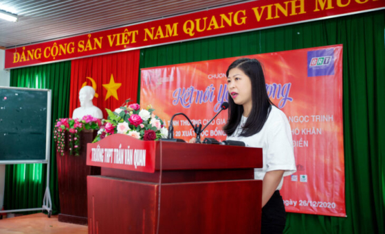 CEO Nguyen Thi Kim Huyen and charity trip from WLIN Charming to connect love
